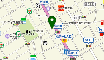 有限会社岩元精肉店の地図画像