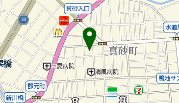 オレンジ調剤薬局の地図画像