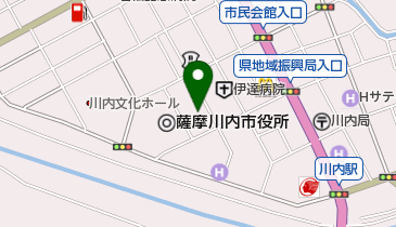 ミドリ安全鹿児島株式会社薩摩川内営業所の地図画像