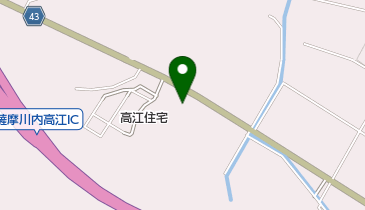 鹿児島酸素株式会社川内営業所の地図画像