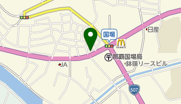 占いの館伊禮秀鳳の地図画像