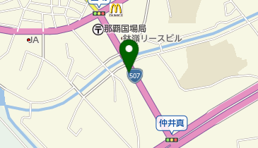 ローズ美容室の地図画像