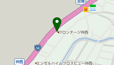 株式会社システムサーブコムの地図画像