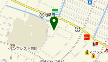 愛の泉学童クラブの地図画像