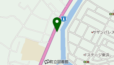 おくはまパン店の地図画像