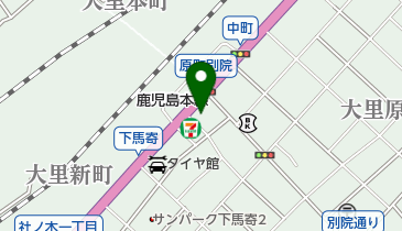 美容室風洪の地図画像