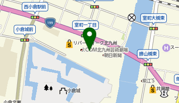北九州芸術劇場の地図画像