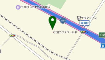 メトロポリス小倉店の地図画像