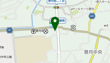 ピザーラ中間店の地図画像