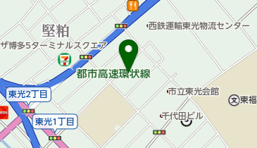 東リ株式会社福岡営業所の地図画像