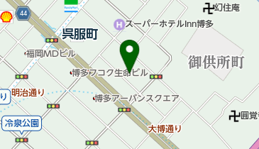 有限会社サンプレイスの地図画像