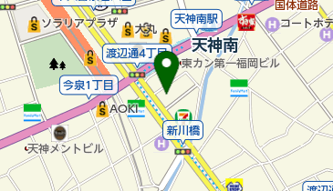 ビックボス福岡の地図画像