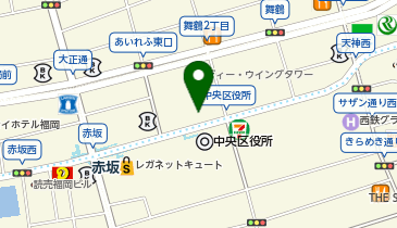 かいぶつくん 赤坂店の地図画像