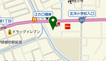 株式会社丸珠物産マルショク今宿店の地図画像