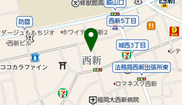 米村元宏税理士事務所の地図画像