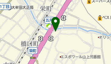 長崎理容の地図画像
