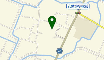久留米市 安武校区コミュニティセンターの地図画像