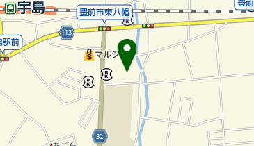 特定施設介護付有料老人ホーム・ケアポートぶぜんの地図画像