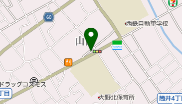 サイクルランドスーパーストリートの地図画像