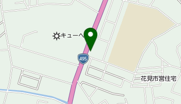 コインランドリーセブンの地図画像