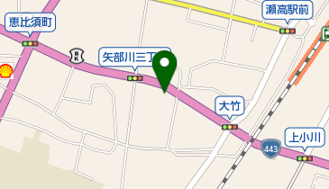 Scissors・Cribの地図画像