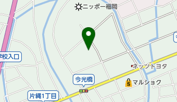 クリーニングのかりん那珂川工場の地図画像