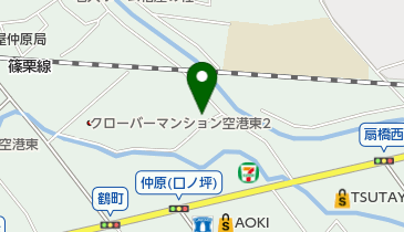 博文舎クリーニングの地図画像