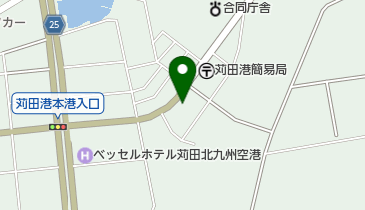 クリクラ苅田の地図画像