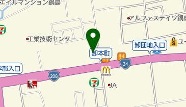 居酒屋むらはち佐賀北部店の地図画像