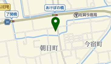 美容室シャワーの地図画像
