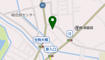 メナード化粧品まつら代行店の地図画像