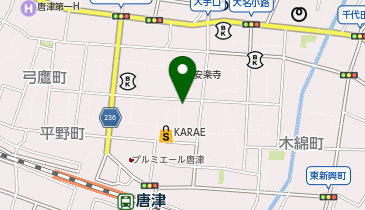 おしゃれの店ぐれーすの地図画像