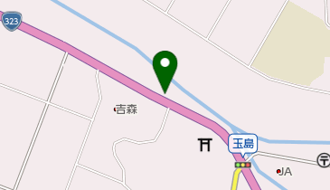 吉森養蜂場の地図画像