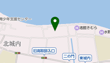 唐津市役所 旧高取邸の地図画像