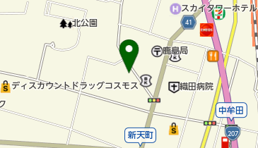 オガワ時計・宝飾店の地図画像