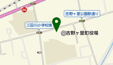 吉野ヶ里町 中央公民館の地図画像