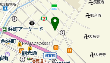 メディカルアロマとラッピング・アンチューサの地図画像