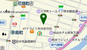コグマ下通店の地図画像
