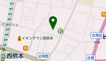 はしもと理容の地図画像