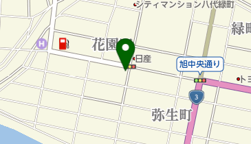 エリア調剤薬局旭中央通店の地図画像