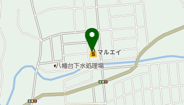 クック八幡台店の地図画像