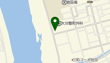 岩田町調剤薬局の地図画像