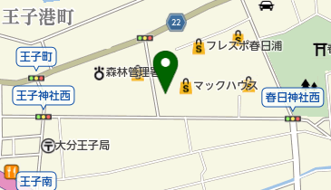 ブレッドハウス春日浦店の地図画像