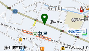 朝日生命保険中津営業所の地図画像