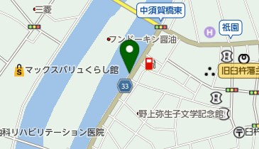 フラワー東の地図画像