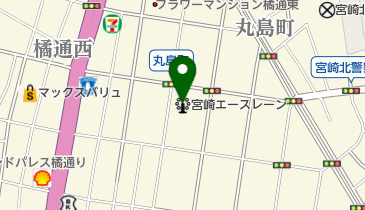 ゲームセンターMEGAの地図画像