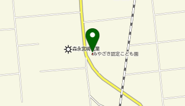 みやざき保育園の地図画像