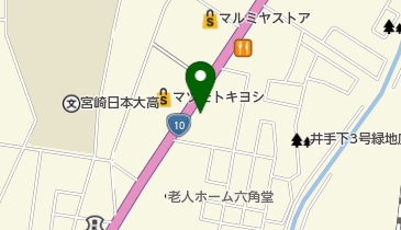 宮崎リサイクル館の地図画像