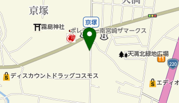 ヘアーサロンアダムとイブの地図画像