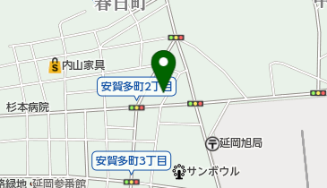 読売センター延岡中部・南延岡の地図画像